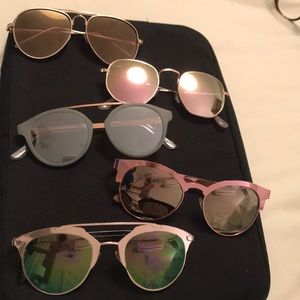 Lot of Pacsun Sun Glasses